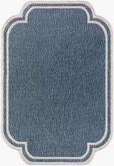 Surya Miami Beach MBH-2308 Blue;Cream 5'3" x 7' Rug