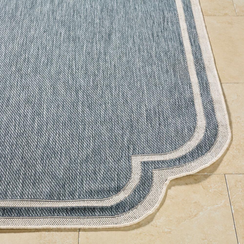 Surya Miami Beach MBH-2308 Blue;Cream 5'3" x 7' Rug