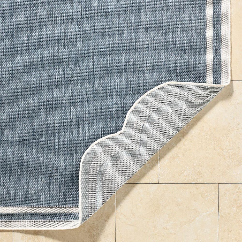Surya Miami Beach MBH-2308 Blue;Cream 6'7" x 9' Rug