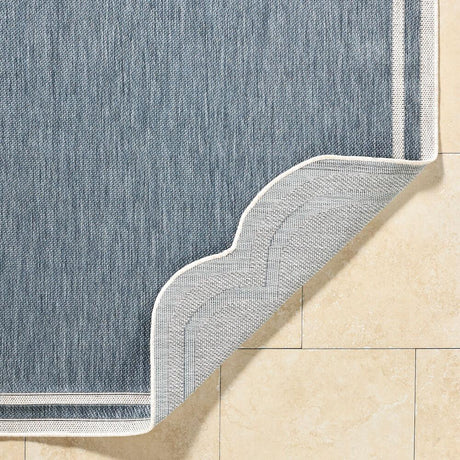 Surya Miami Beach MBH-2308 Blue;Cream 6'7" x 9' Rug