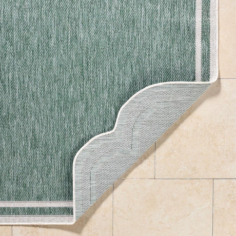 Surya Miami Beach MBH-2312 Cream;Medium Green 9'2" x 12' Rug