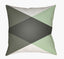 Surya Moderne MD-007 Dark Green;Light Sage;Sage;White 18"L x 18"W Fabric