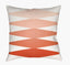 Surya Moderne MD-010 Burnt Orange;Dusty Pink;Orange;White 18"L x 18"W Fabric