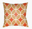 Surya Moderne MD-042 Cream;Mustard;Orange 18"L x 18"W Fabric