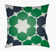 Surya Moderne MD-053 Dark Blue;Light Sage;Medium Green 18"L x 18"W Fabric