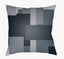 Surya Moderne MD-069 Black;Medium Gray;Slate 18"L x 18"W Fabric