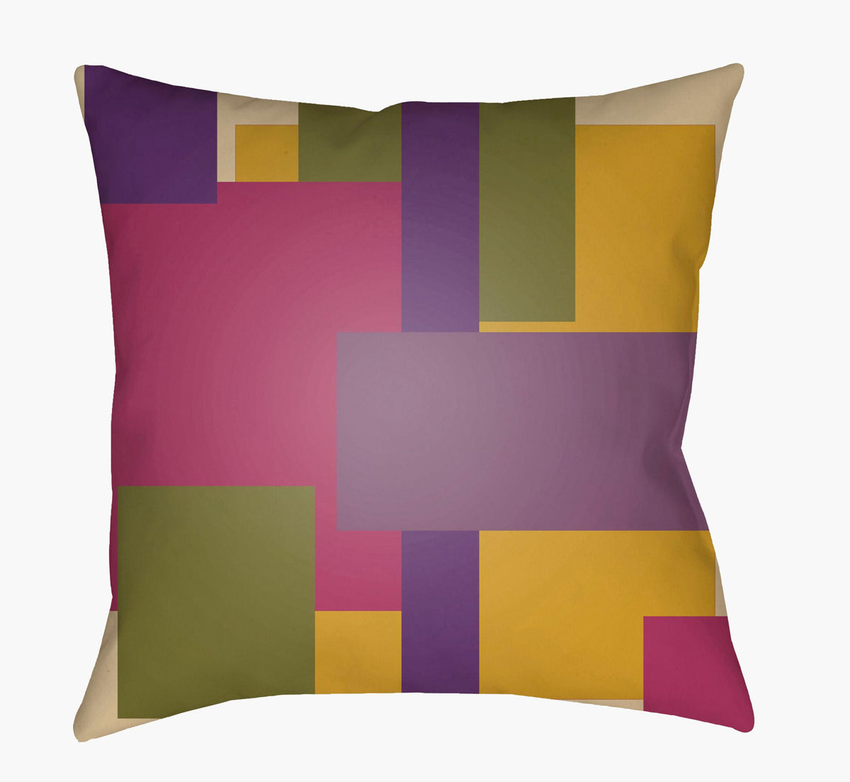 Livabliss Moderne MD-074 18"L x 18"W Pillow