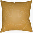 Livabliss Modern Faces MDF-001 16"L x 16"W Pillow
