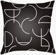 Livabliss Modern Circles MEC-001 14"L x 22"W Pillow