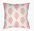 Surya Moody Floral MF-010 Coral;Dusty Pink;White 22"L x 22"W Fabric