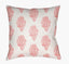 Surya Moody Floral MF-010 Coral;Dusty Pink;White 22"L x 22"W Fabric