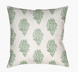 Surya Moody Floral MF-011 Light Sage;Sage;White 22"L x 22"W Fabric