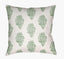 Surya Moody Floral MF-011 Light Sage;Sage;White 22"L x 22"W Fabric