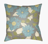 Livabliss Moody Floral MF-037 18"L x 18"W Pillow