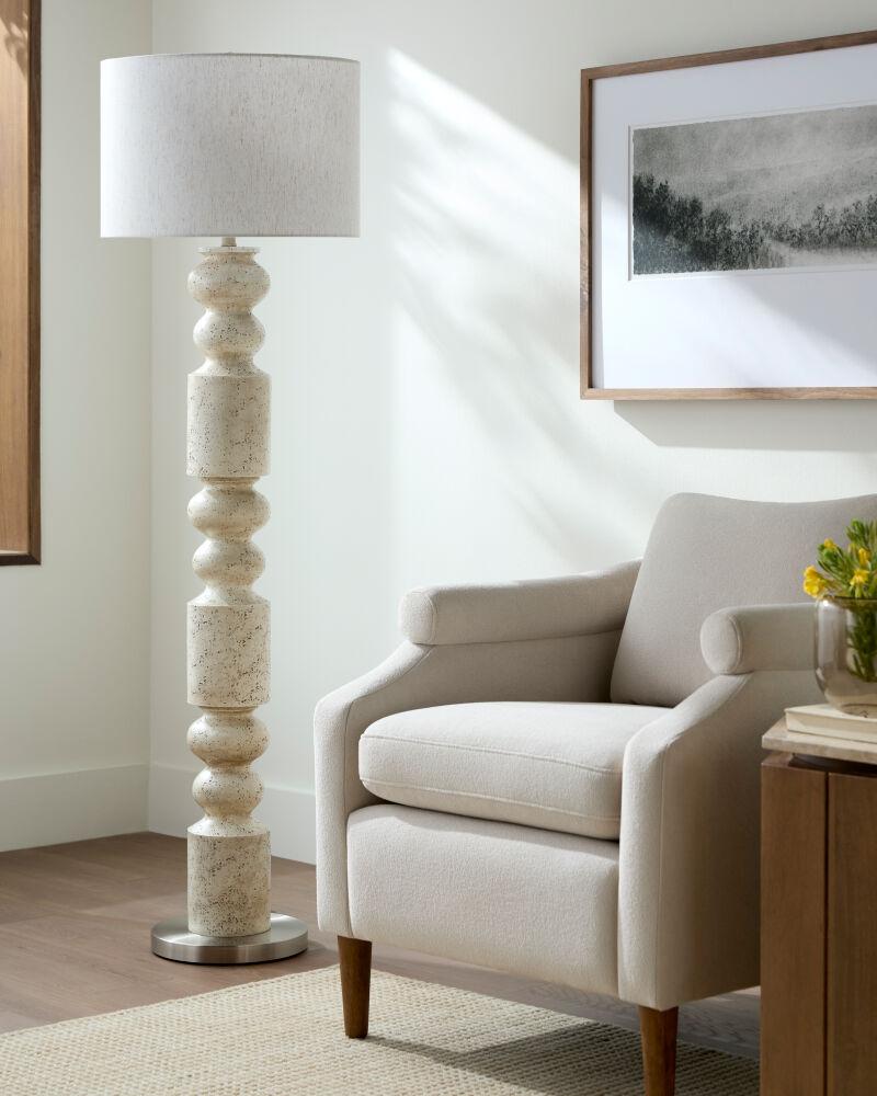 Surya Maluku MKU-001 62"H x 18"W x 18"D Floor Lighting