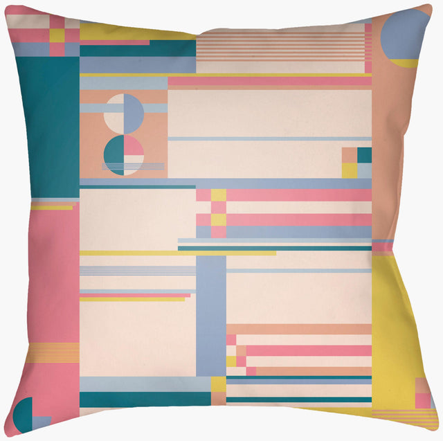Livabliss Memphis Geo MPG-001 16"L x 16"W Pillow