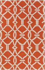 Surya Marigold MRG-6017 Burnt Orange;Oatmeal 2'3" x 10' Rug