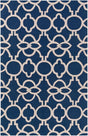 Surya Marigold MRG-6022 Dark Blue;Light Beige 2'3" x 10' Rug