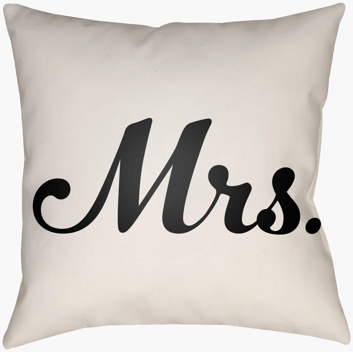 Livabliss Mr & Mrs MRSS-001 14"L x 22"W Pillow