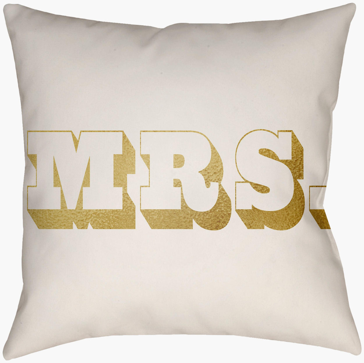Livabliss Mr & Mrs MRSS-002 14"L x 22"W Pillow