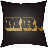 Livabliss Mr & Mrs MRSS-008 14"L x 22"W Pillow