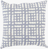 Surya Mizu MZ-017 Charcoal;Ivory 20"L x 20"W Fabric