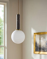 Surya Marzia MZI-016 10"L x 10"W x 21"H Ceiling Lighting