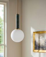 Surya Marzia MZI-017 10"L x 10"W x 21"H Ceiling Lighting