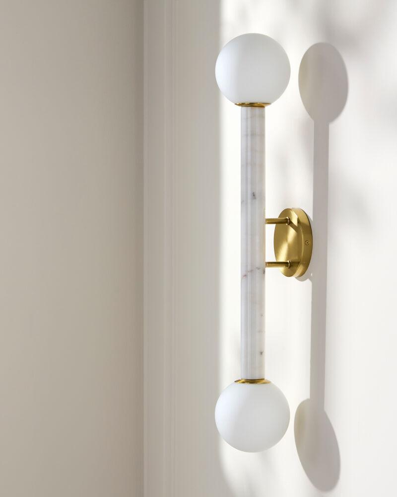 Surya Marzia MZI-019 5"L x 5"W x 30"H Wall Lighting