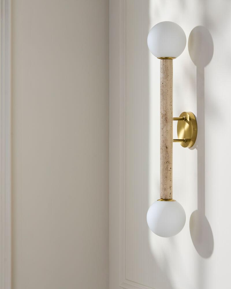 Surya Marzia MZI-023 5"L x 5"W x 30"H Wall Lighting