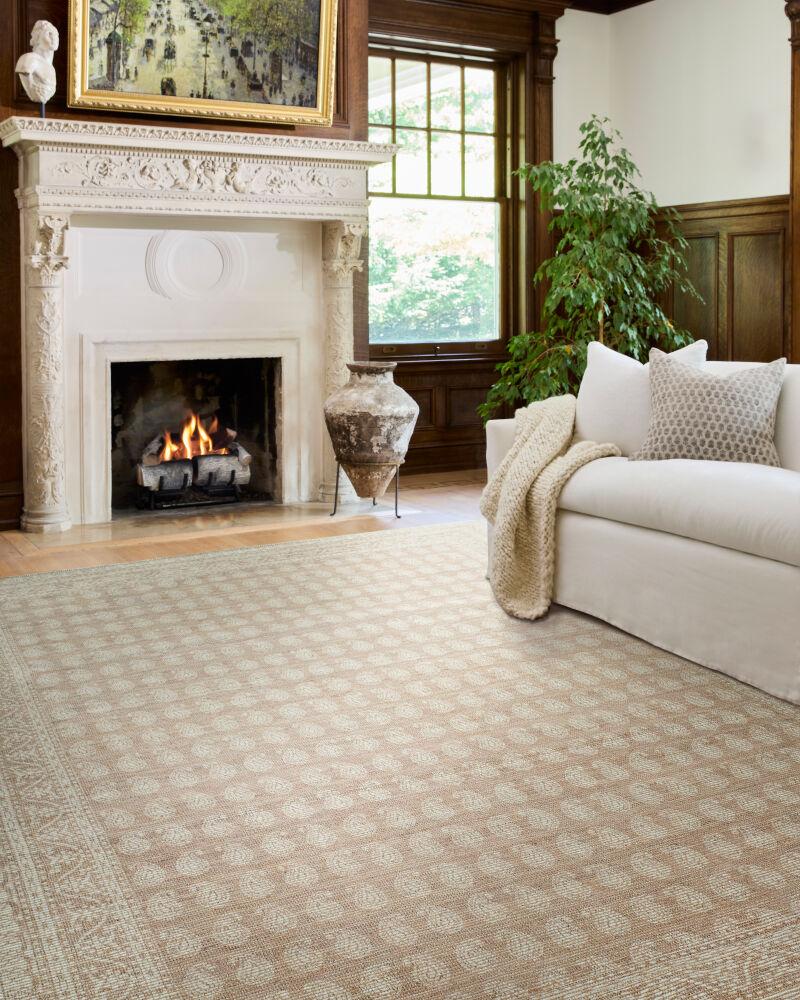Surya Alo NBAL-2300 Mustard;Oatmeal;Off-White 7'10" x 10' Rug