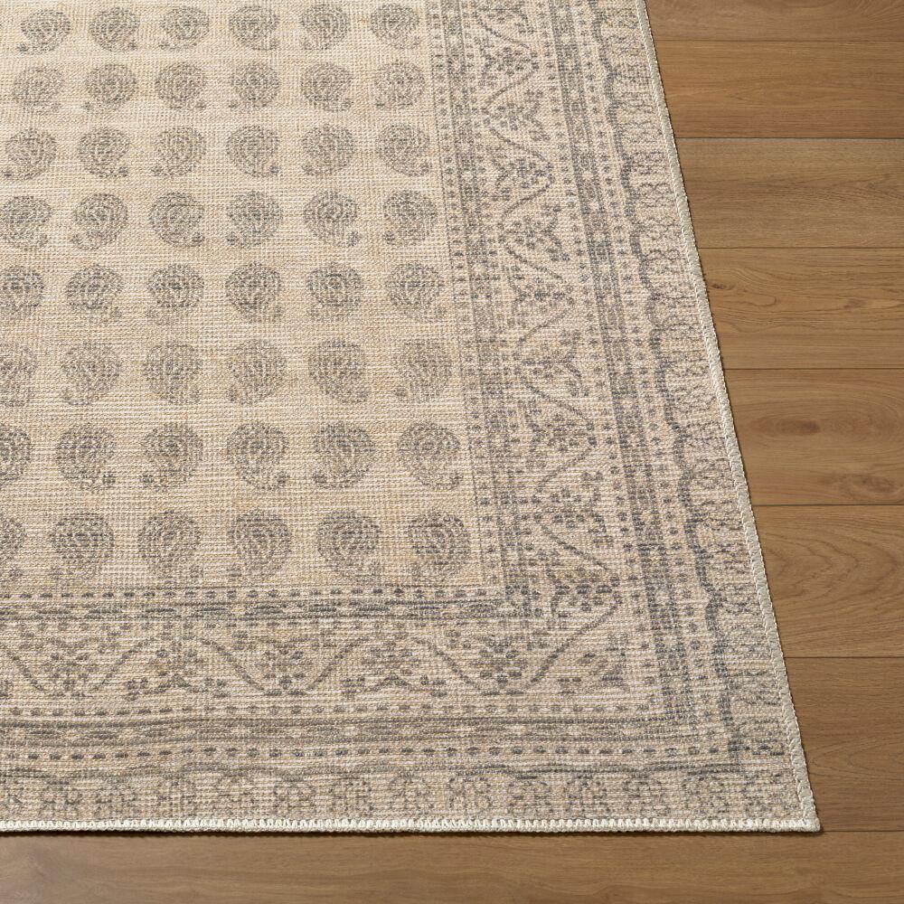Surya Alo NBAL-2301 Black;Dark Brown;Medium Gray;Mustard;Off-White 2' x 2'11" Rug
