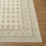Surya Alo NBAL-2302 Medium Green;Mustard;Off-White 2'7" x 7'10" Rug