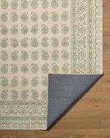 Surya Alo NBAL-2302 Medium Green;Mustard;Off-White 7'10" x 10' Rug