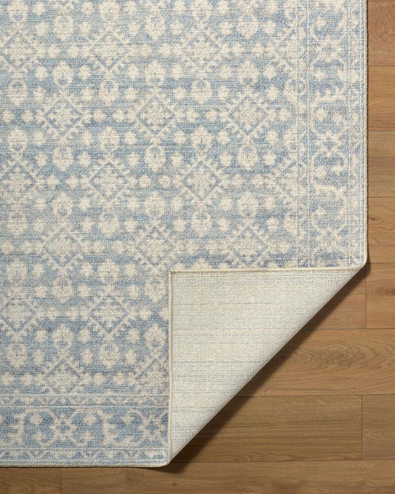 Surya Aram NBAR-2302 Beige;Denim;Pale Blue 5'2" x 7' Rug