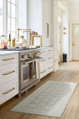Surya Aram NBAR-2305 Beige;Denim;Pale Blue 6'6" x 9' Rug