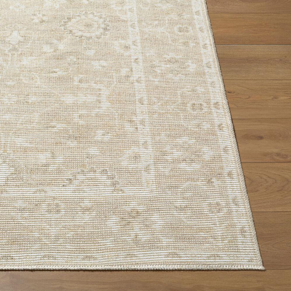 Surya Asha NBAS-2300 Medium Gray;Mustard;Oatmeal;Off-White 2' x 2'11" Rug