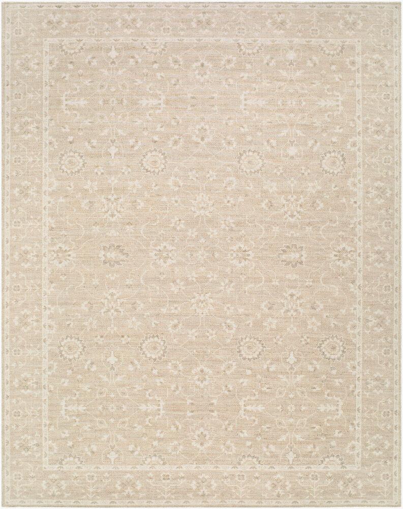 Surya Asha NBAS-2300 Medium Gray;Mustard;Oatmeal;Off-White 2'7" x 7'10" Rug