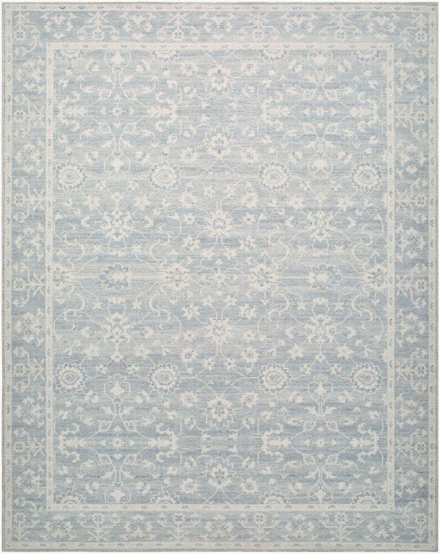 Surya Asha NBAS-2302 Mustard;Off-White;Sky Blue 2'7" x 7'10" Rug
