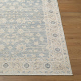Surya Asha NBAS-2304 Mustard;Off-White;Sky Blue 5'3" x 7' Rug