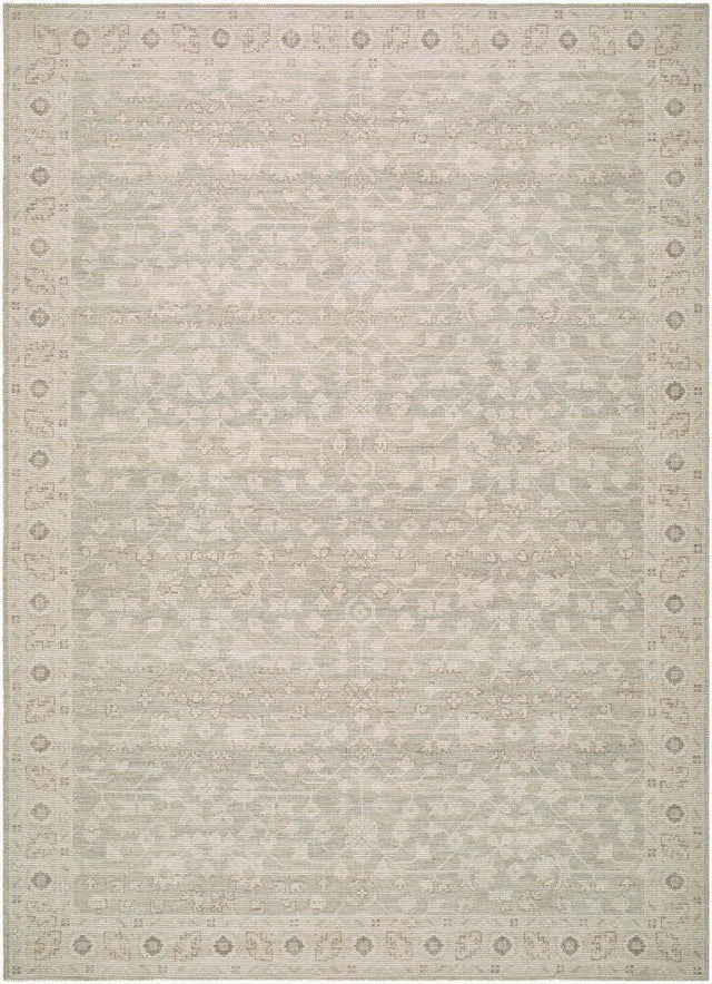 Surya Asha NBAS-2305 Mustard;Off-White;Sage 2' x 2'11" Rug