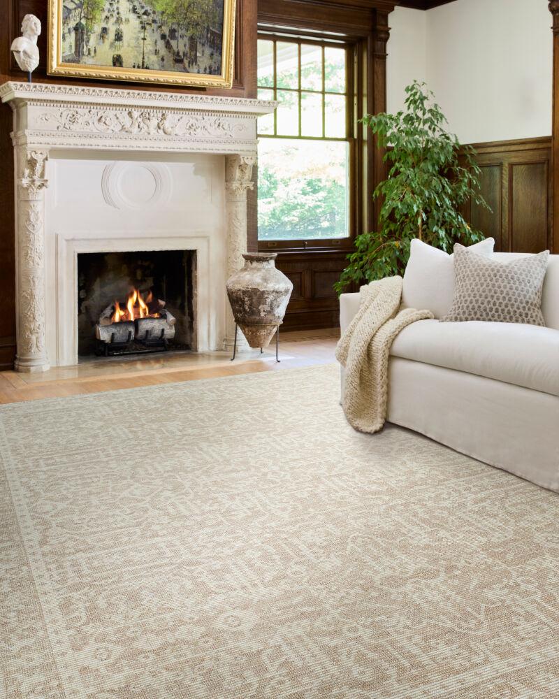 Surya Athiyo NBAT-2302 Mustard;Oatmeal;Off-White 9'1" x 12' Rug