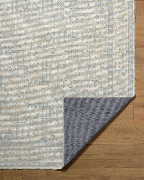 Surya Athiyo NBAT-2304 Mustard;Off-White;Sky Blue 2'7" x 7'10" Rug