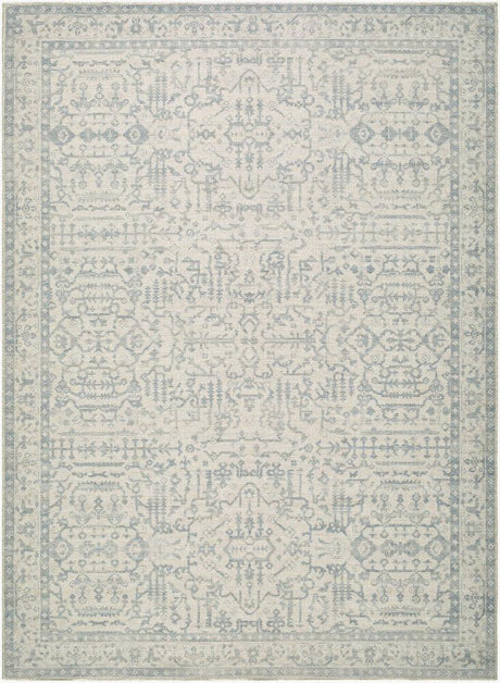 Surya Athiyo NBAT-2304 Mustard;Off-White;Sky Blue 6'7" x 9' Rug