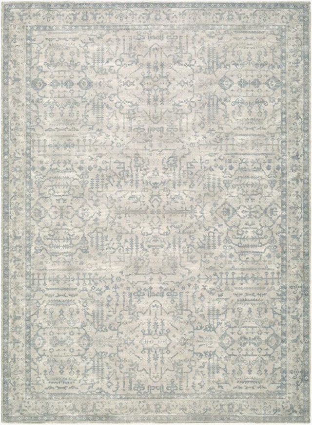 Surya Athiyo NBAT-2304 Mustard;Off-White;Sky Blue 7'10" x 10' Rug