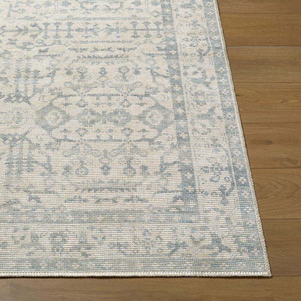 Surya Athiyo NBAT-2304 Mustard;Off-White;Sky Blue 7'10" x 10' Rug