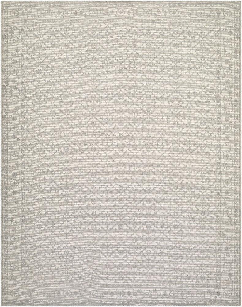 Surya Maan NBMA-2301 Gray;Off-White 6'7" x 9' Rug