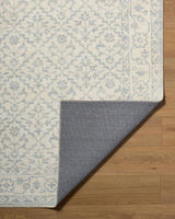 Surya Maan NBMA-2302 Mustard;Off-White;Sky Blue 6'7" x 9' Rug