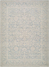 Surya Maan NBMA-2304 Mustard;Off-White;Sky Blue 6'7" x 9' Rug