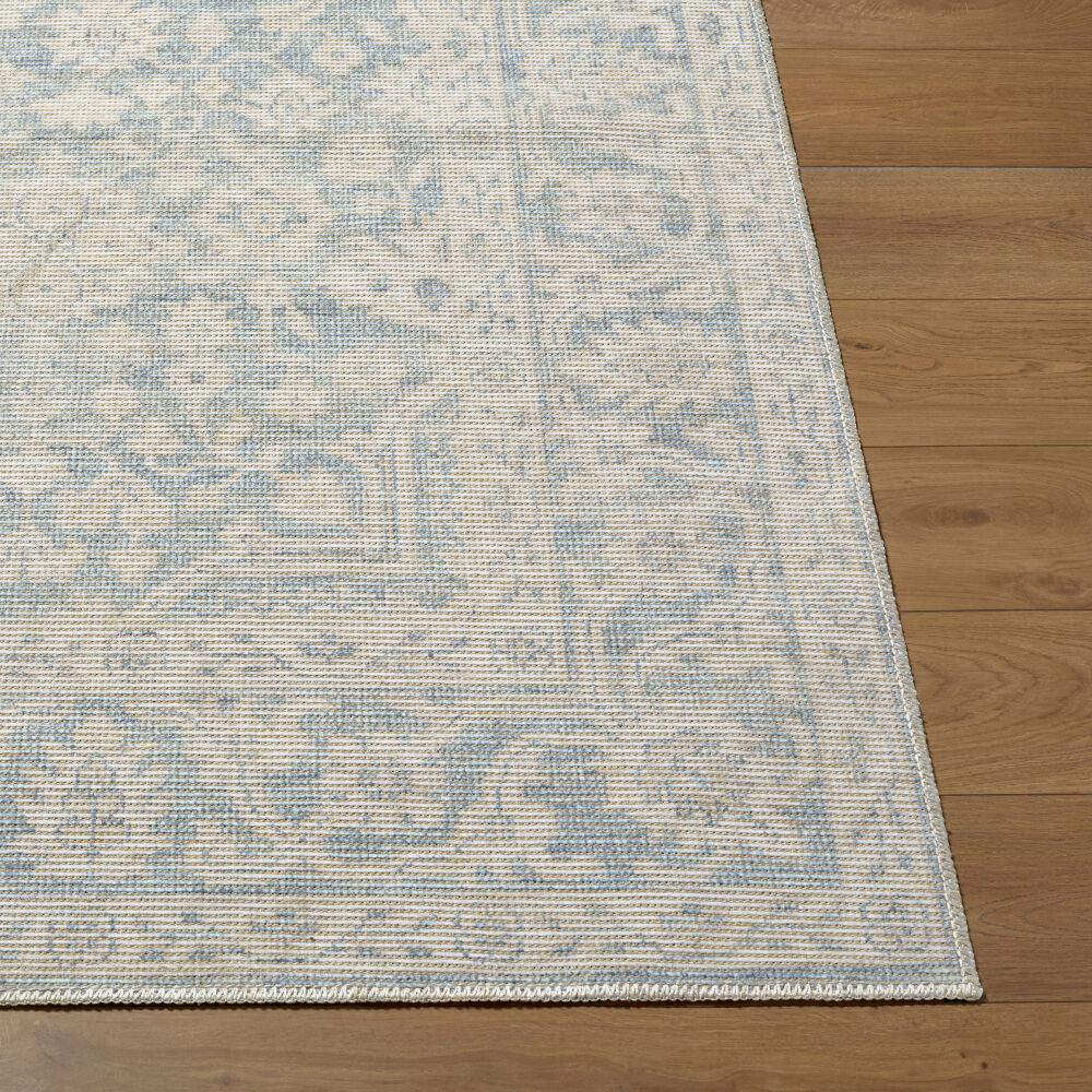 Surya Maan NBMA-2304 Mustard;Off-White;Sky Blue 6'7" x 9' Rug
